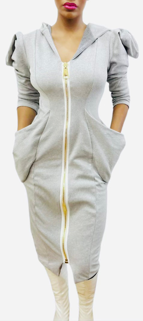 Tight hoodie dress hotsell
