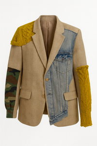 Patchwork Command Blazer