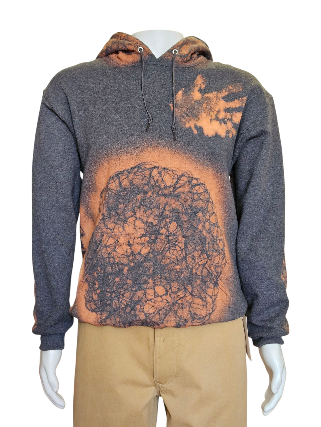 Gracious Hand Hoodie - Charcoal Gray