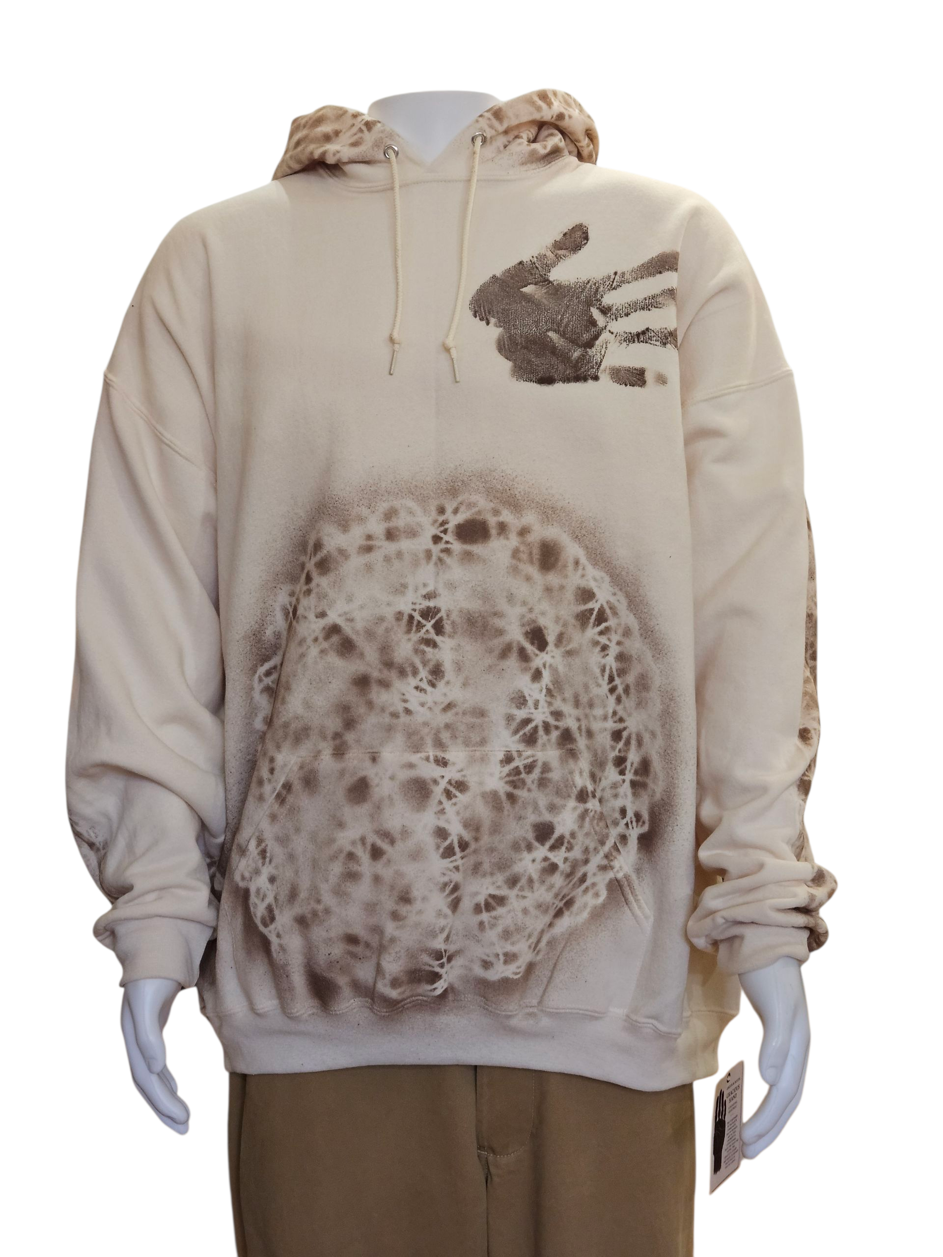 Gracious Hand Hoodie - Cream