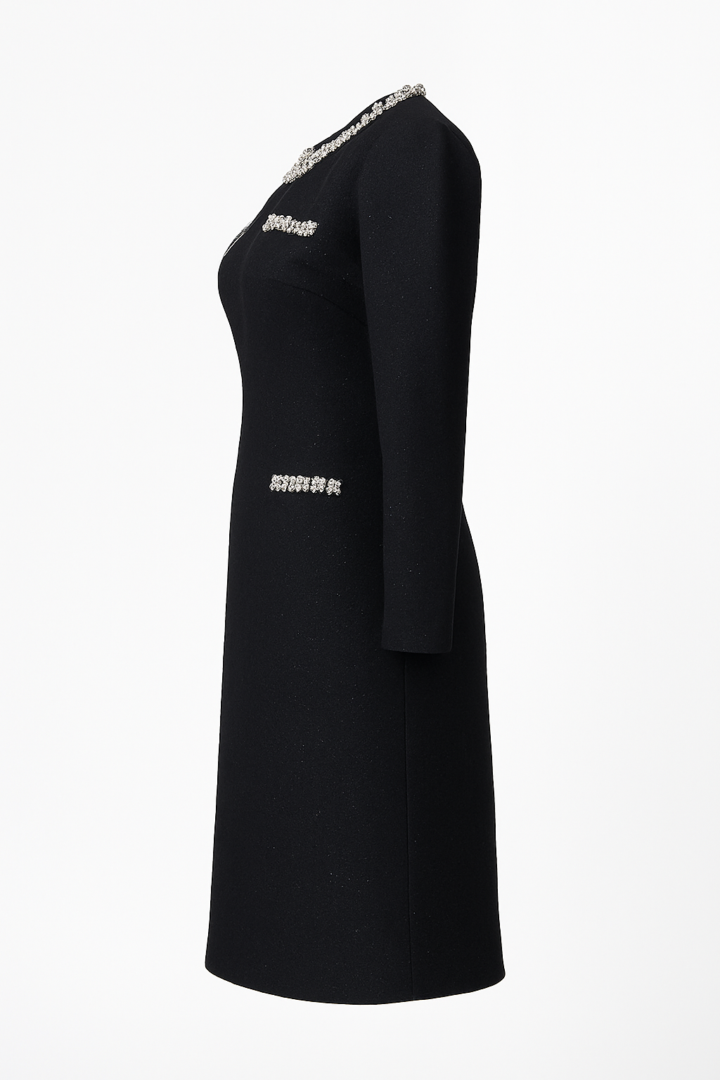 Crystal Ledger Midnight Dress