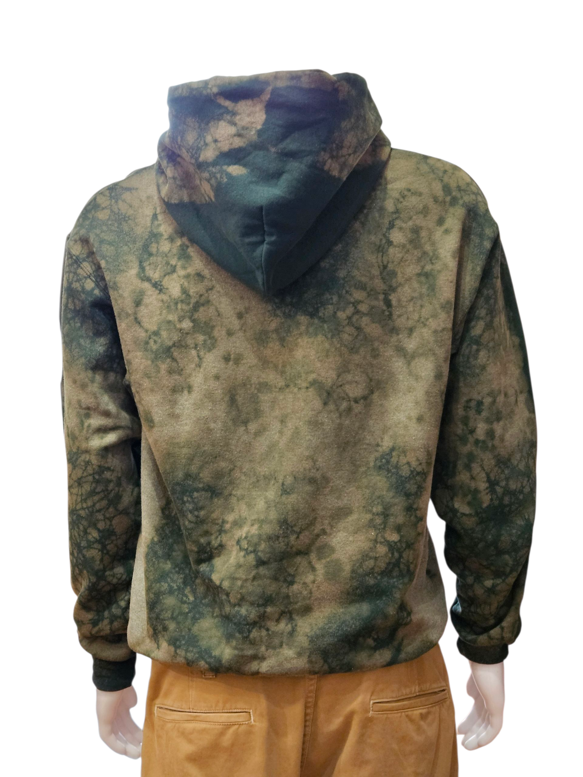 Gracious Hand Hoodie - Forest & Flame - Green